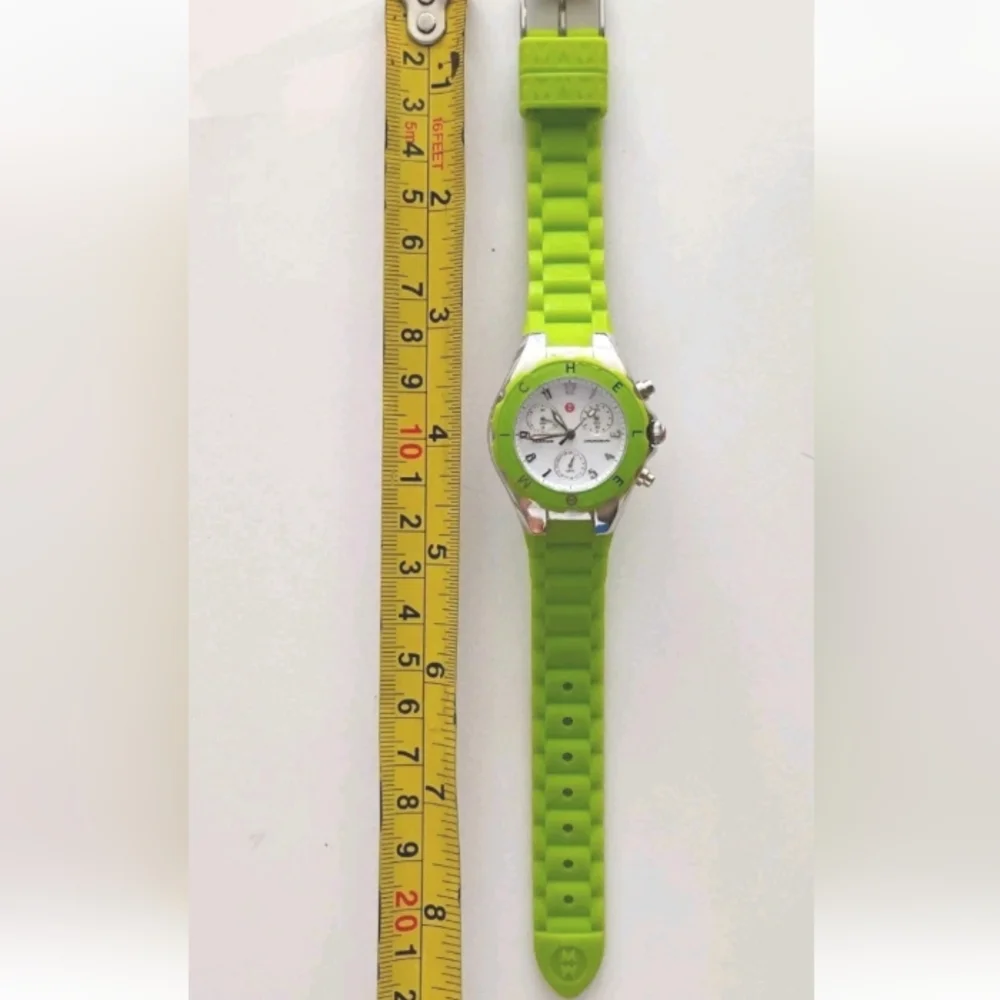 Michele Tahitian Jellybean Chronograph Watch.